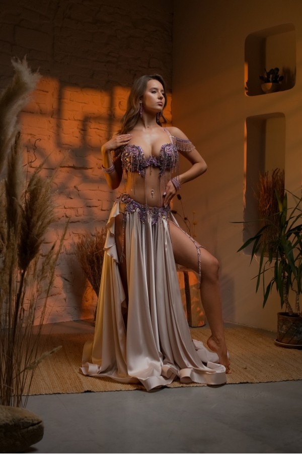 Professional bellydance costume (Classic 455A_1)